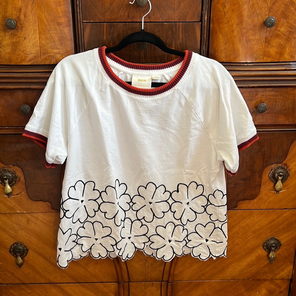 Floral Embroidered Shirt